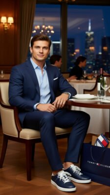 Tommy Hilfiger Little Lace-Up Cup Sole Sneaker (Men) - Image 3