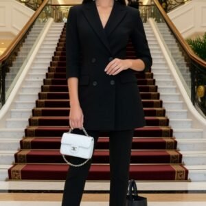 Chic Handbags With Double Chain Handle