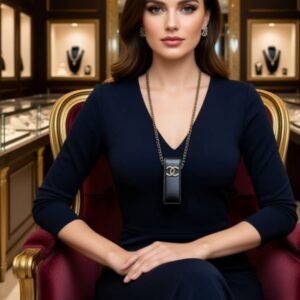 Pendant Long Necklace CC