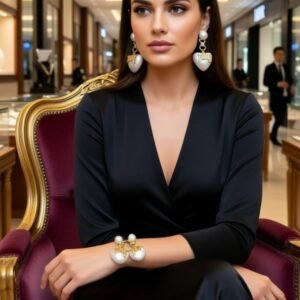 Nice Elegant Heart Shape Earrings for Women's