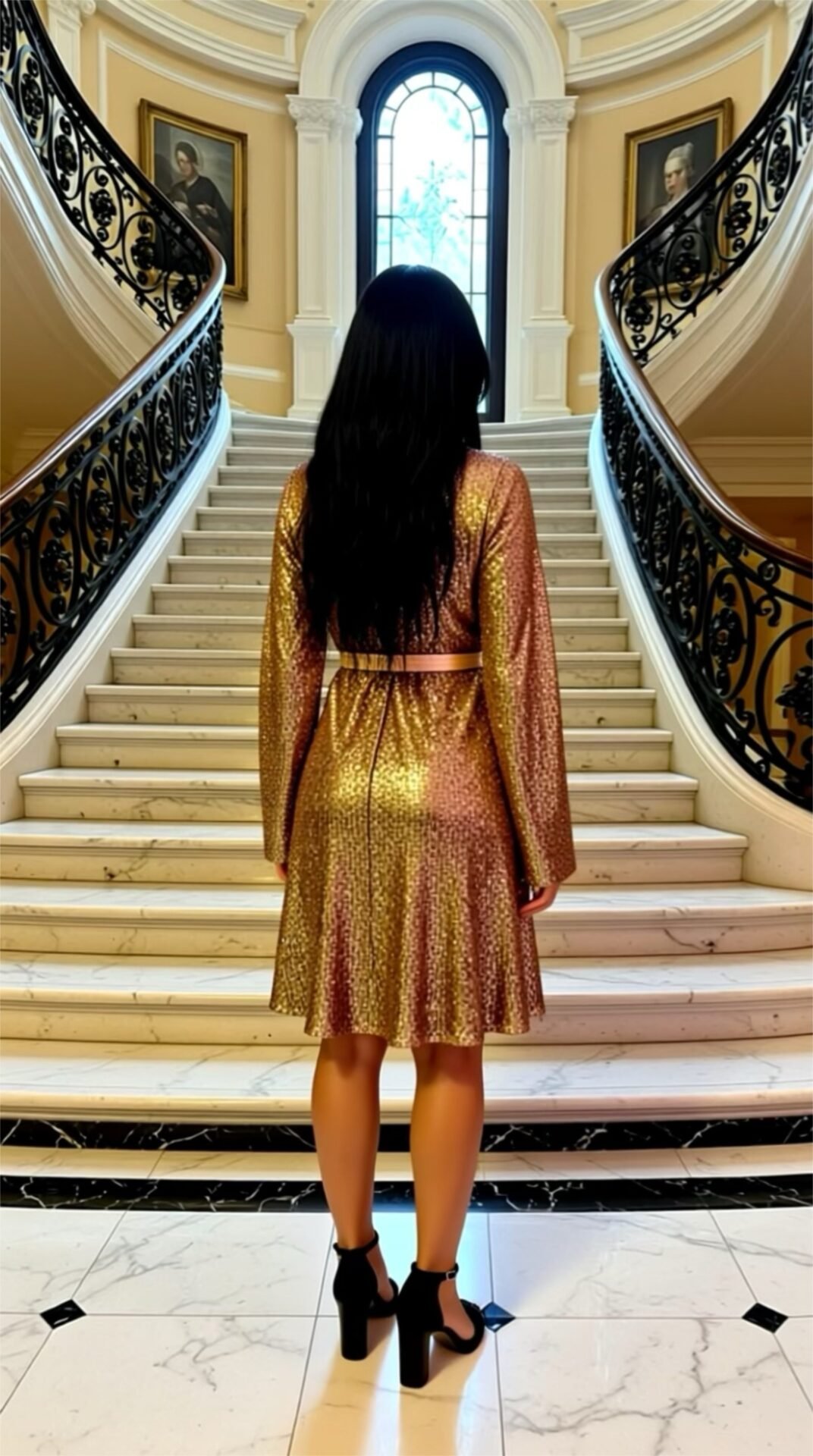 GB Sequin Party Dress