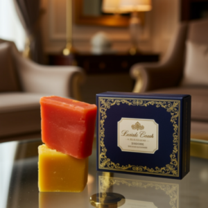 Lemon & Carrot Soap Bar for Body & Face - Naturally Brighten Made with Natural Ingredients