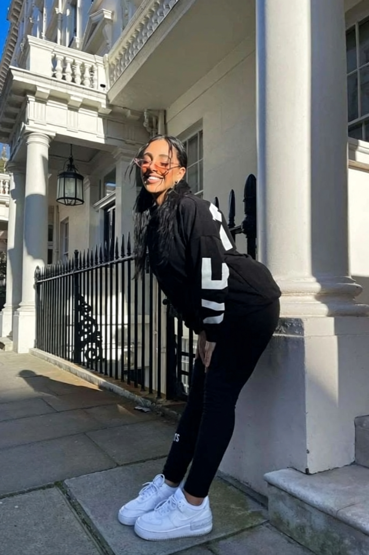Vetements Hoodie and Legging Lounge Set