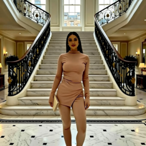 NAOMI GENES STONE RIB TOP & LEGGING 2 PIECES SET